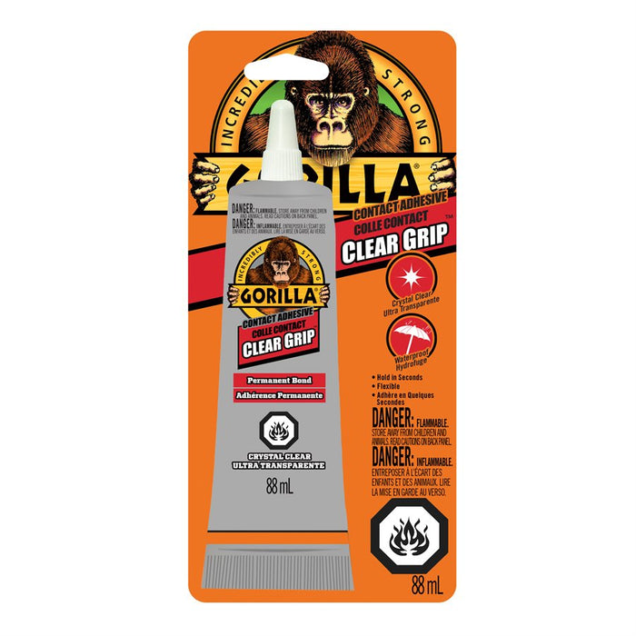 Gorilla Clear Grip Contact Adhesive - 88mL