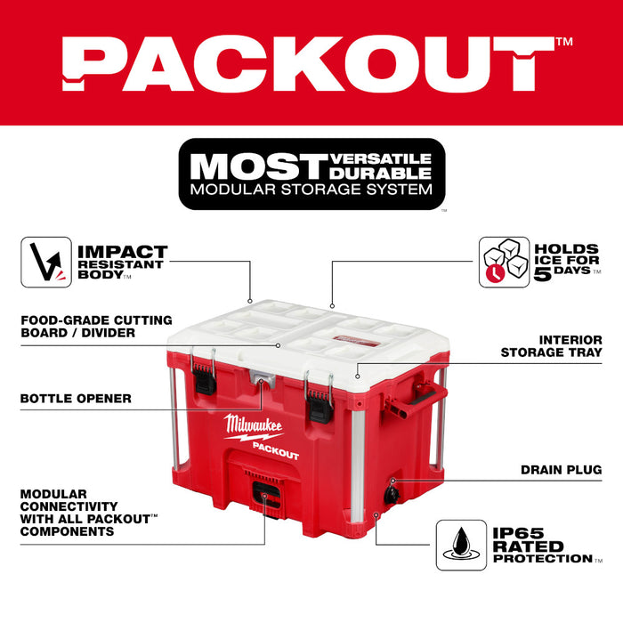 Milwaukee PACKOUT 40QT XL Cooler