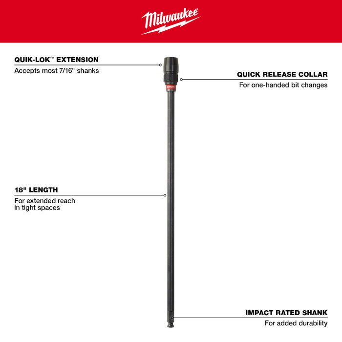 Milwaukee Universal QUIK-LOK Extension