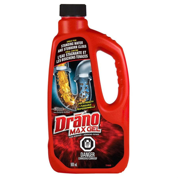 Drano Max Gel Clog Remover - 900mL