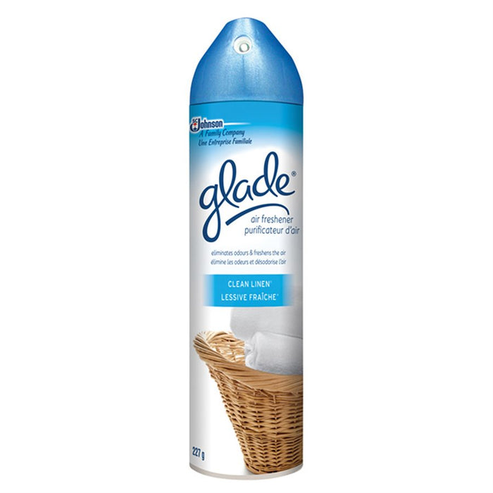 Glade Air Freshener Spray Clean Linen - 227mL