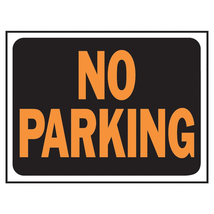 10PK "No Parking" Sign - 8.5" x 12"