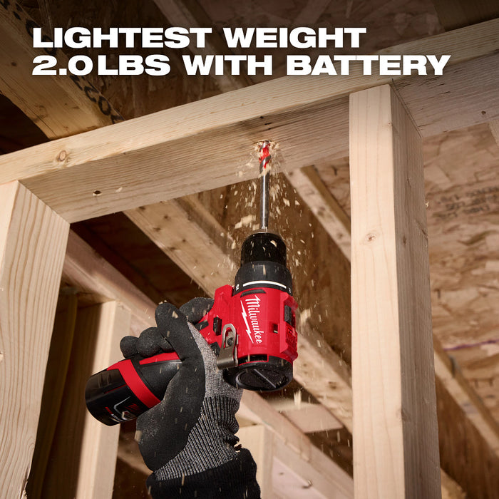 Milwaukee M12 Subcompact Brushless 3/8" Drill/Driver Kit