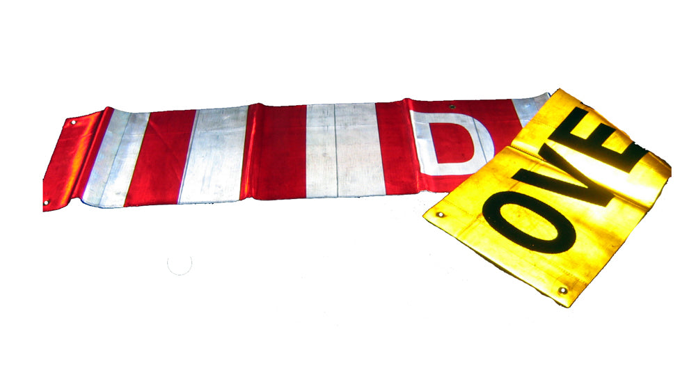 CTS Reflective Reversible Banner – "Oversize Load" / "D"