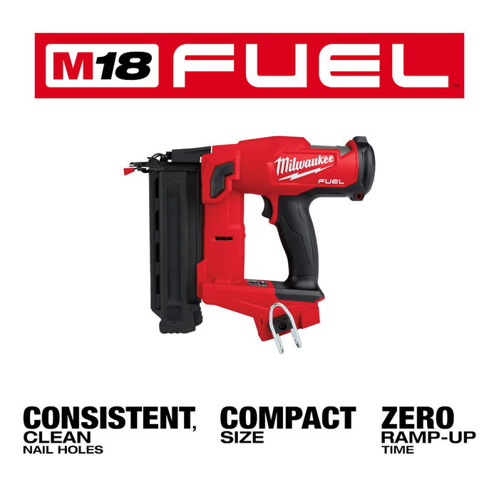 Milwaukee M18 FUEL Cordless 18 Gauge Brad Nailer  - Tool Only