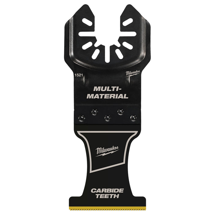 Milwaukee OPEN-LOK™ 1-3/8" Carbide Teeth Multi-Material Multi-Tool Blade