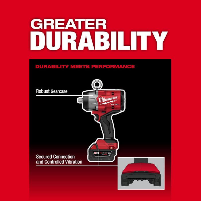 Milwaukee M18 FUEL 1/2" High Torque Impact Wrench w/ Pin Detent