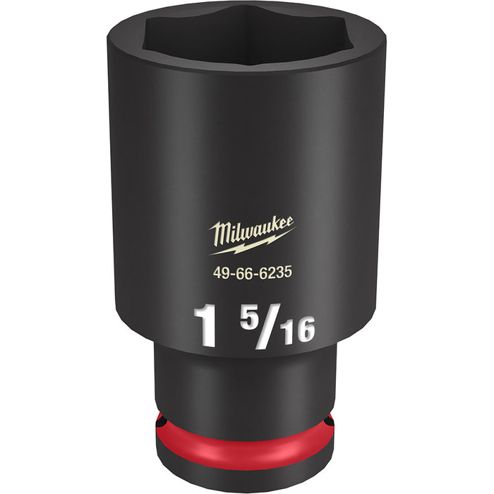 Milwaukee SHOCKWAVE SAE Impact Deep Socket 6-Point