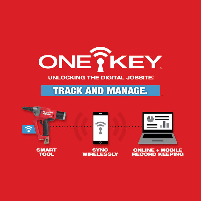 Milwaukee M18 FUEL 1/4" Blind Rivet Tool w/ ONE-KEY