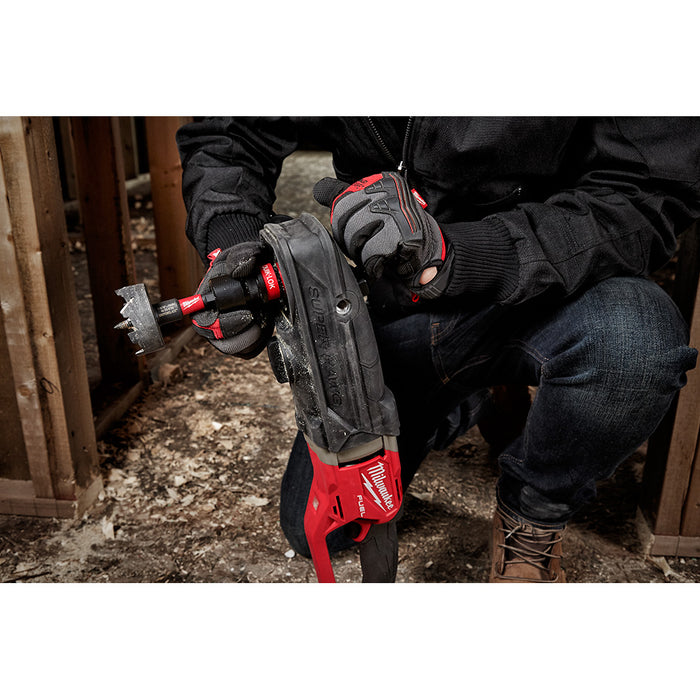 Milwaukee M18 FUEL Cordless Super Hawg Right Angle Drill with QUIK-LOK Kit