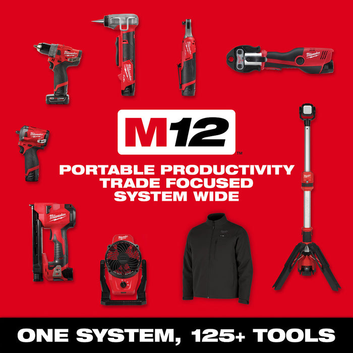 Milwaukee M12 Subcompact Brushless 3/8" Drill/Driver Kit