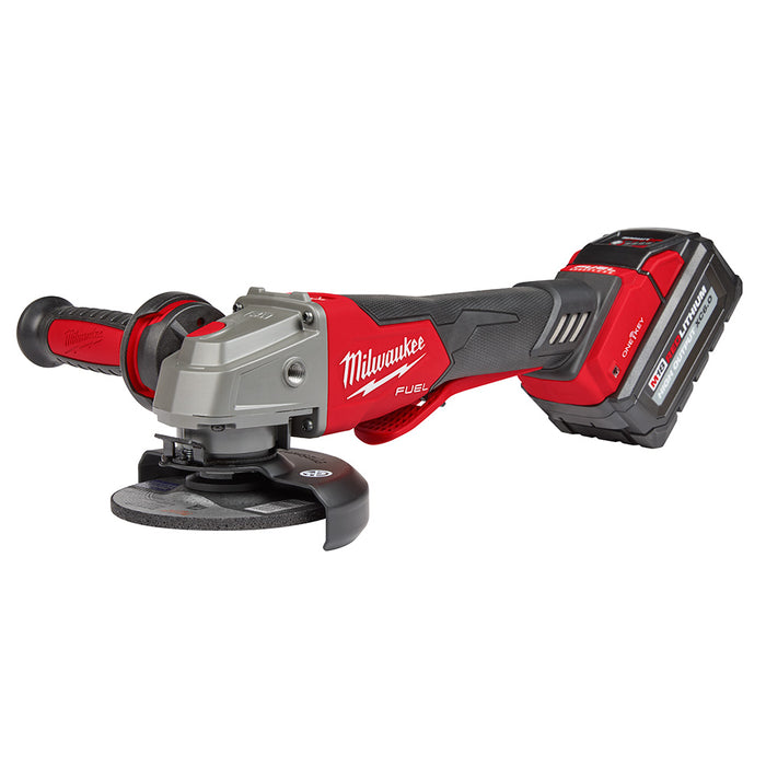 Milwaukee M18 FUEL  5" Braking Grinder w/ ONE-KEY Paddle Switch, No Lock