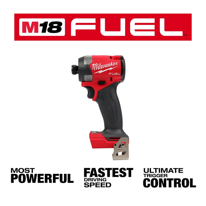 Milwaukee M18 FUEL Cordless 1/4" Hex Impact Driver - Tool Only