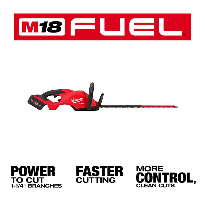 Milwaukee M18 FUEL 24" Cordless Hedge Trimmer Kit