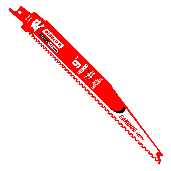 Diablo 5/7 TPI Demo Demon™ Carbide Tooth Reciprocating Saw Blade