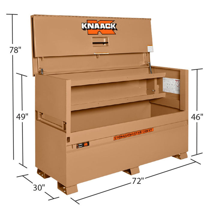 Knaack Model 90 STORAGEMASTER® Piano Box Chest - 72" x 30" x 49"