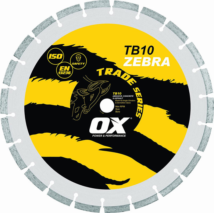 OX Trade Abrasive Diamond Blade - 20mm Arbor