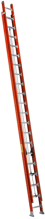 Featherlite Extra Heavy Duty Fiberglass Extension Ladder (Type 1A) - 40ft