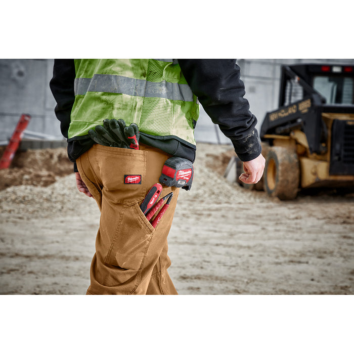 Milwaukee Heavy Duty Flex Work Pants (Khaki)