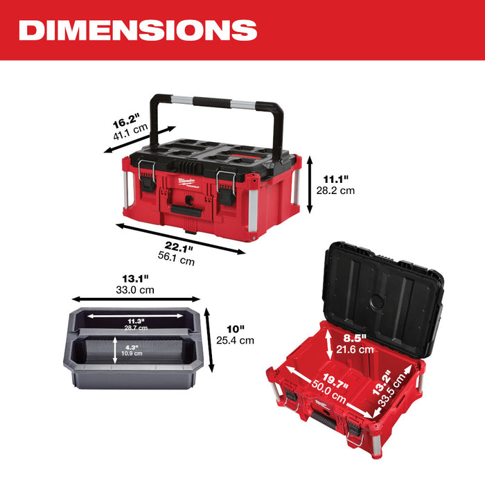 Milwaukee PACKOUT Large Tool Box