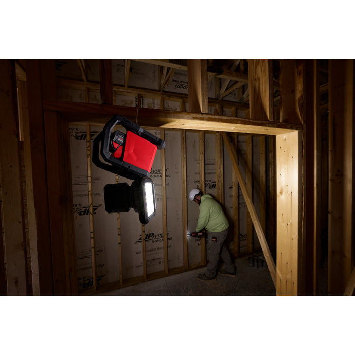 Milwaukee M18™ ROVER™ Dual Power Triple-Panel Flood & Area Light