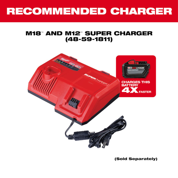 Milwaukee M18 REDLITHIUM HIGH OUTPUT HD 12.0Ah Battery