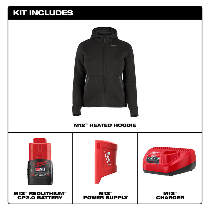 Milwaukee M12 Women's Heated Hoodie Kit