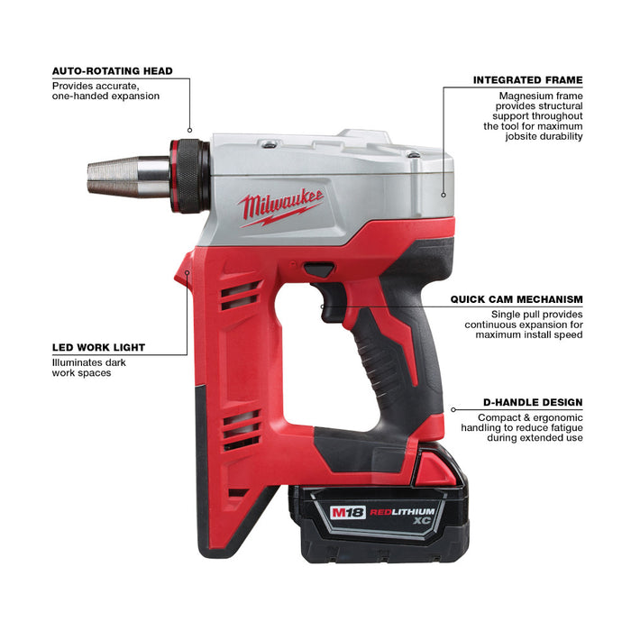 Milwaukee M18 ProPEX® Expansion Tool Kit