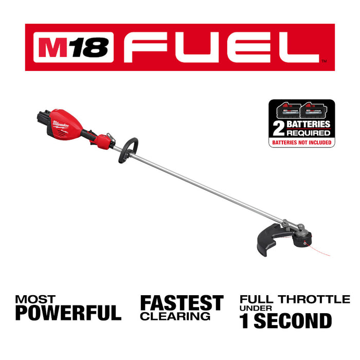 Milwaukee M18 FUEL™ 17” Dual Battery String Trimmer - Tool Only