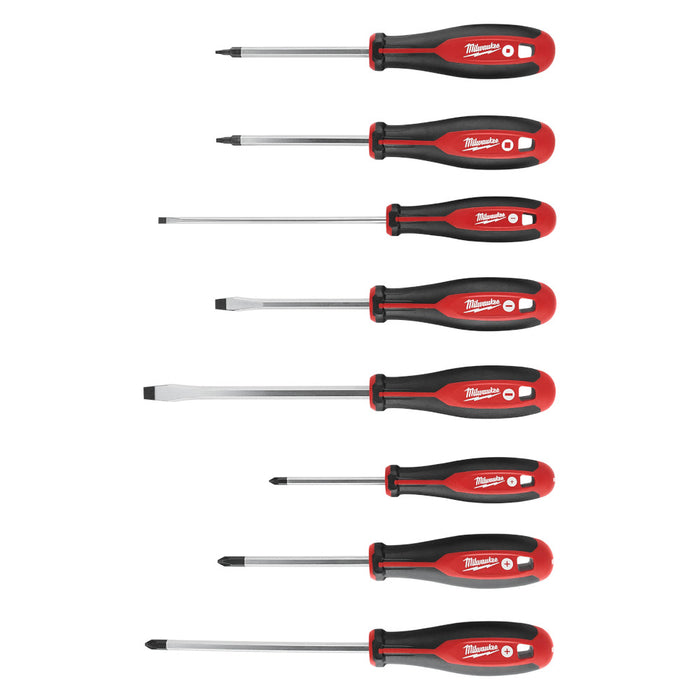 Milwaukee Screwdriver Kit with Square - 8 Piece