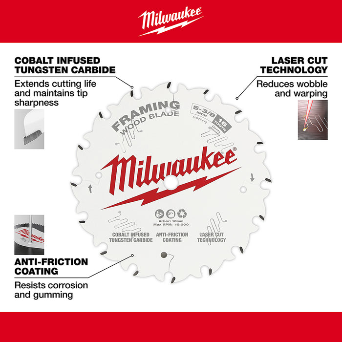 Milwaukee Framing Circular Saw Blade