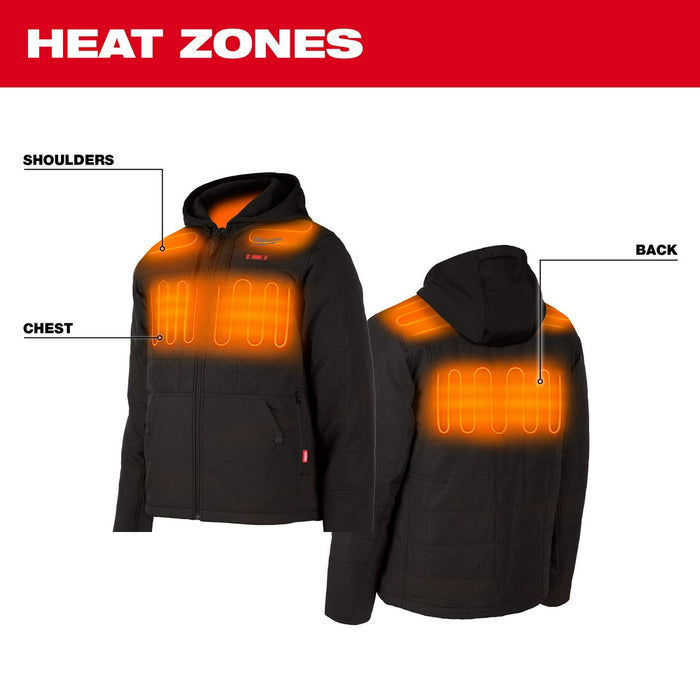 Milwaukee M12 Heated AXIS Hooded Jacket Kit