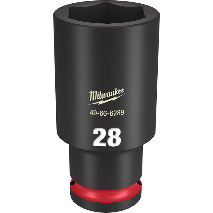 Milwaukee SHOCKWAVE Metric Impact Deep Socket 6-Point