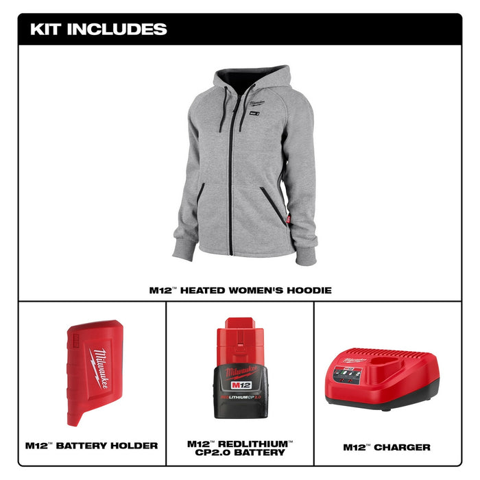 Milwaukee M12 Women's Heated Hoodie Kit