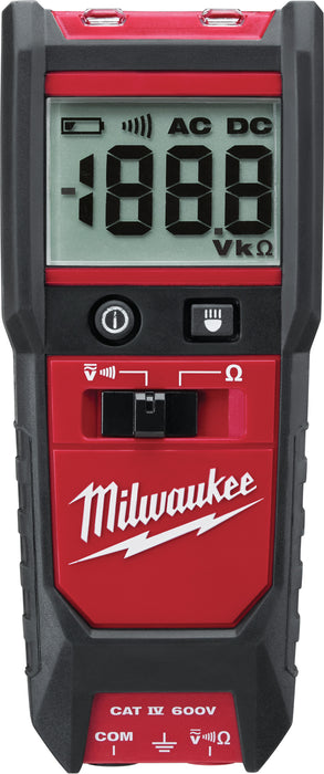 Milwaukee Auto Voltage/Continuity Tester w/ Resistance Measurement Set