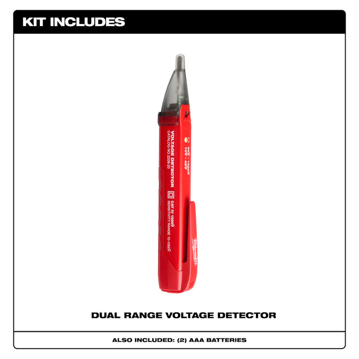 Milwaukee Dual Range Voltage Detector