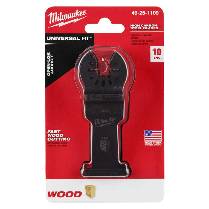 Milwaukee OPEN-LOK HCS Multi-Tool Wood Blades