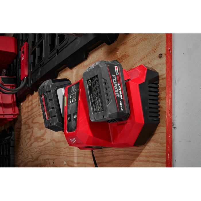 Milwaukee M18™ Dual Bay Super Charger Starter Kit w/ 2 XC6.0 FORGE™ Batteries