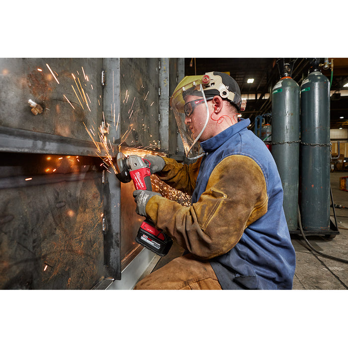 Milwaukee M18 FUEL  5" Braking Grinder w/ ONE-KEY Paddle Switch, No Lock