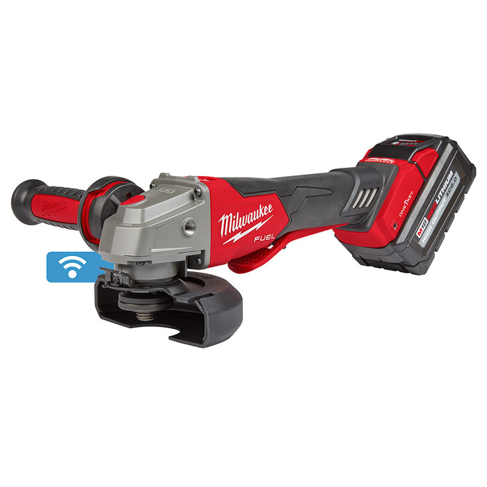 Milwaukee M18 FUEL  5" Braking Grinder w/ ONE-KEY Paddle Switch, No Lock