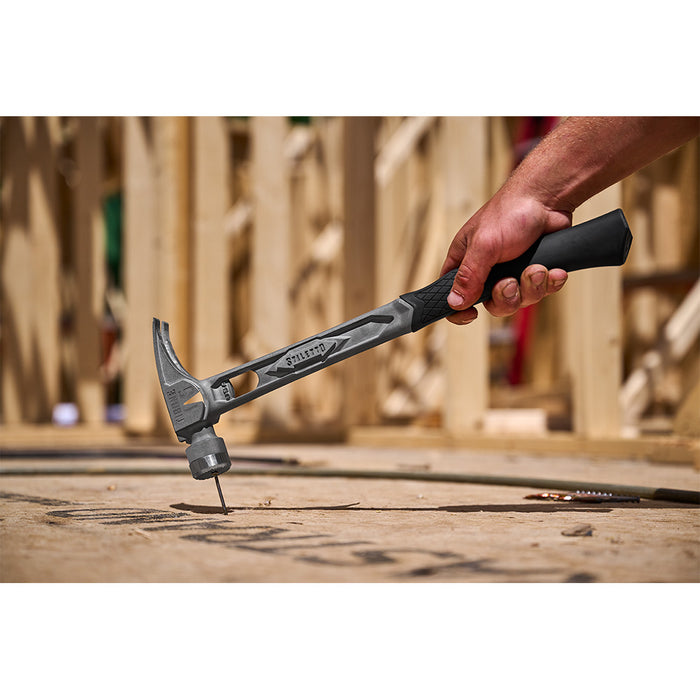 Stiletto® TIBONE™ 15oz Milled/Curved Titanium Framing Hammer