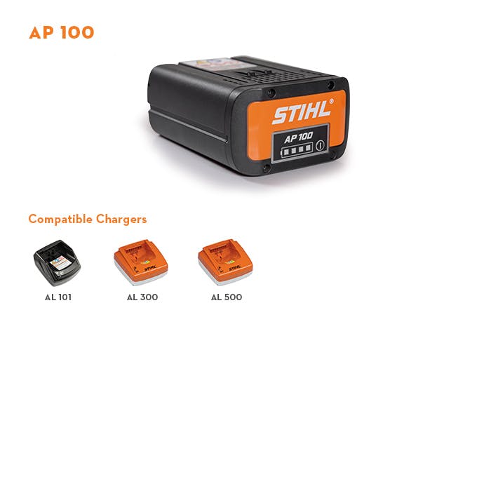 STIHL AP 100 Lithium-Ion Weather Resistant 36V Battery