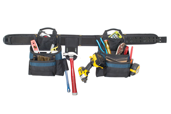 Kuny's 4 pc. 16 Pocket Framer'S Ballistic Combo Tool Belt