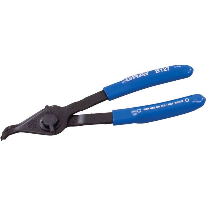 Gray Tools Convertible Fixed Tip Snap Ring Pliers - 6"