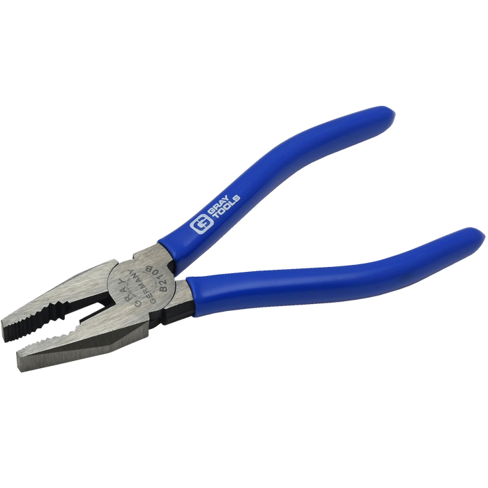 Gray Tools Lineman's Pliers w/ Cutter And Vinyl Grips