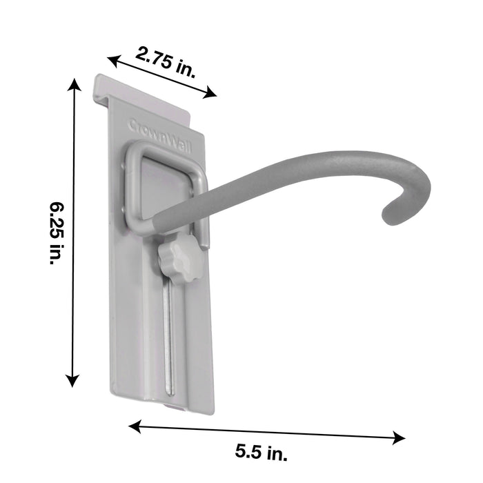 Crownwall Bike Hook Slatwall Accessory