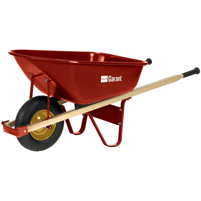 Garant Steel Tray Wheelbarrow - 6 Cu ft.