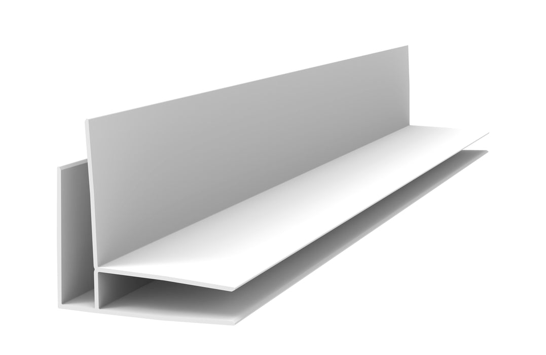 CrownCore F-Trim For Wall Panels (Dove Grey) - 12ft