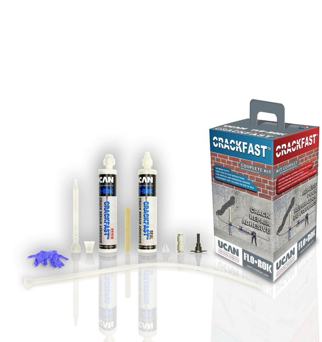 UCAN CRACKFAST Concrete Crack Repair Kit