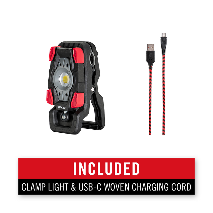 Coast CL20R Rechargable Clamp Light